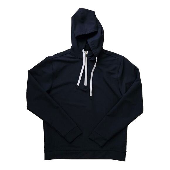 ZYIA Active Mens Small Sky Tech 1/4 Zip Pull Over‎ Hoodie Sweatshirt Long Sleeve - Picture 1 of 6